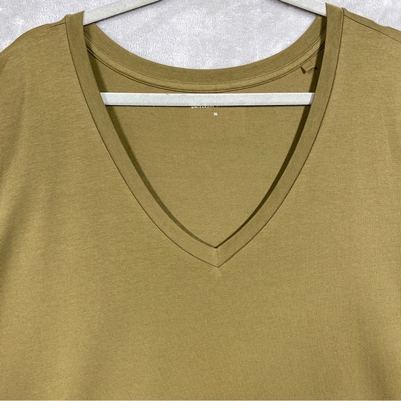 Universal Standard Tesino Washed Jersey Dress Size XL (26-28) Green - Picture 3 of 9